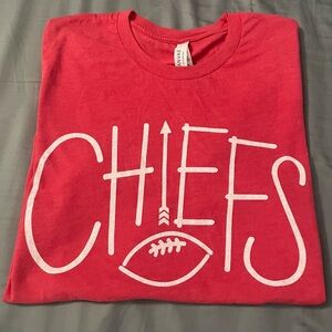 🏈 Chiefs Women’s T-shirt  Bella + Canvas—Small 🏈